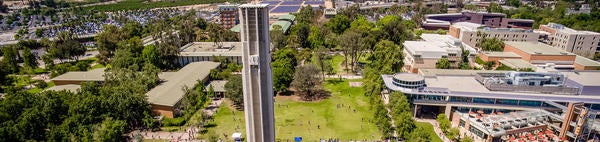 UCR campus, aerial view